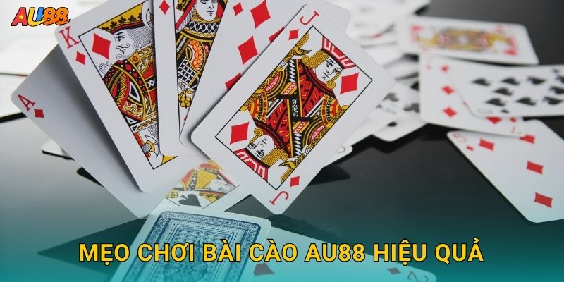 Bài Cào đơn giản – Cơ hội thắng nhanh tại Au88 3 Mẹo chơi Bài Cào Au88 hiệu quả